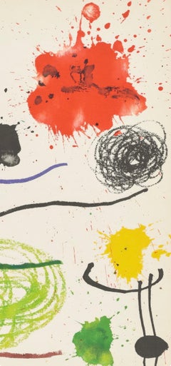 Joan Miro, Senza titolo, da Miro, Recenti lavori inediti, 1964