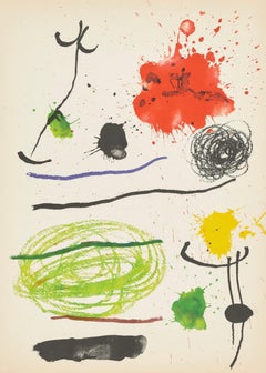 Joan Miro, Senza titolo, da Miro, Recenti lavori inediti, 1964