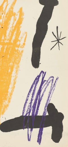 Joan Miro, Untitled, from Miro, Recent Unpublished Work, 1964