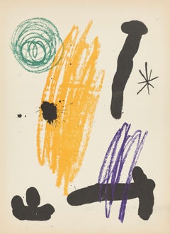 Joan Miro, Untitled, from Miro, Recent Unpublished Work, 1964