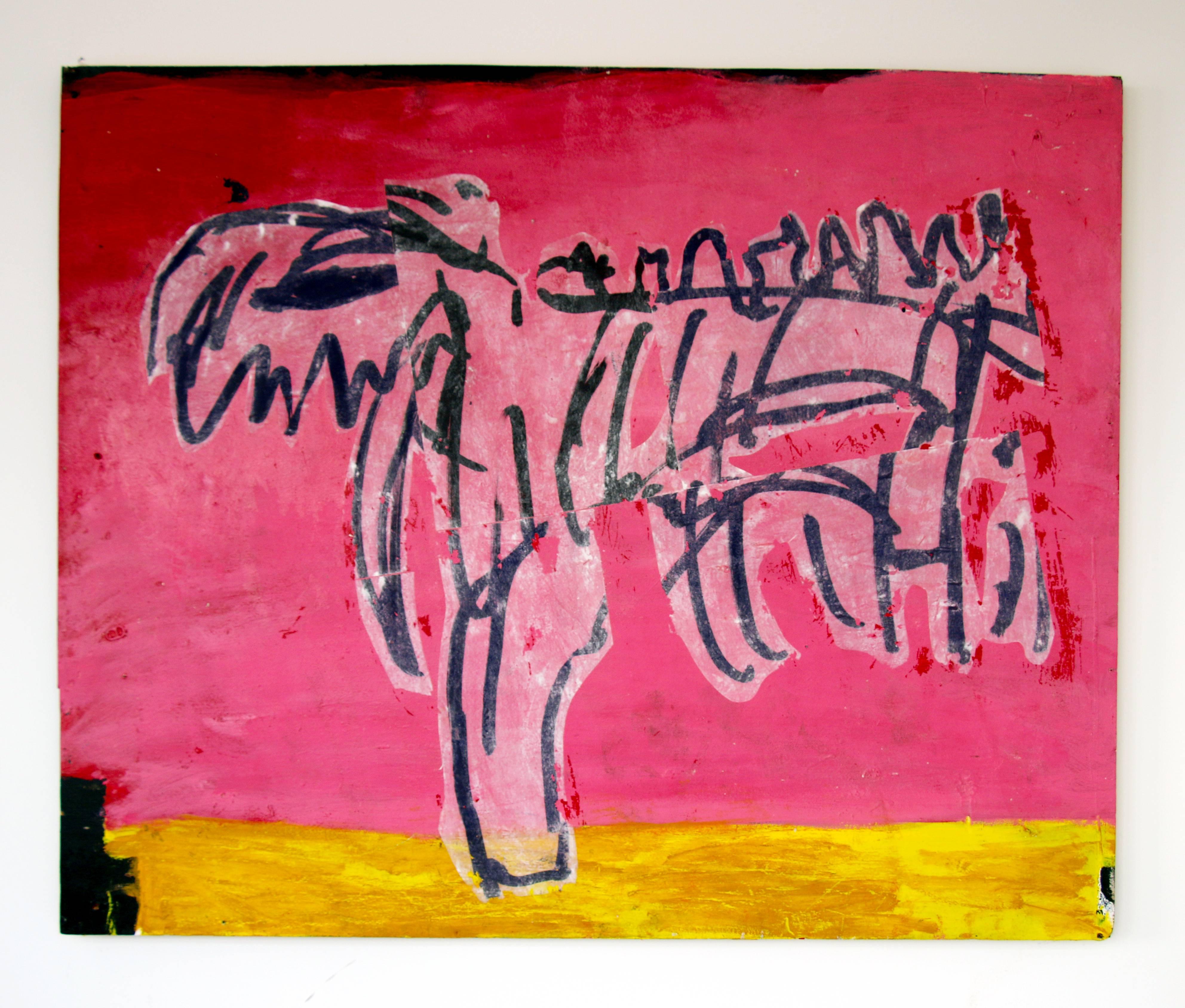 Dinosauro - Painting di Niki Singleton
