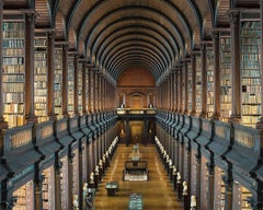 The Long Room:: bibliothèque du Trinity College:: Dublin:: Irlande (3 tailles)