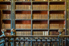 Fleurs en bois, Bibliothèque Joanina, Portugal