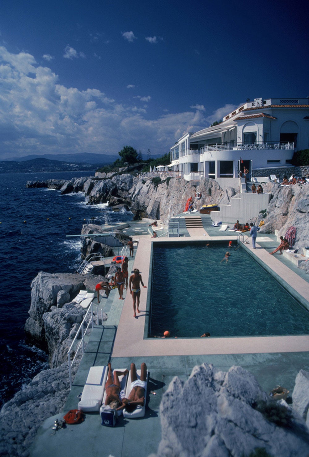 Slim Aarons Hotel Du Cap Eden Roc Pool Photograph For At Slim Aarons Landscape Photograph Hotel Du Cap Eden Roc Pool