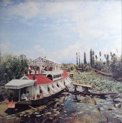 Vintage Jhelum River, Jammu and Kashmir, India