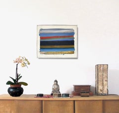 Stripes n. 1, serie Stripes & Shape, pittura geometrica astratta