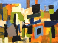 Light Construction, Construction Series, Abstract Geometric Painting