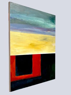 Low Tide Geometry, Construction Series, Abstract Geometric Painting