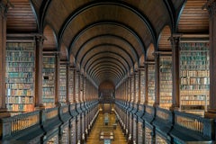 The Long Room V, bibliothèque du Trinity College, Dublin, Irlande