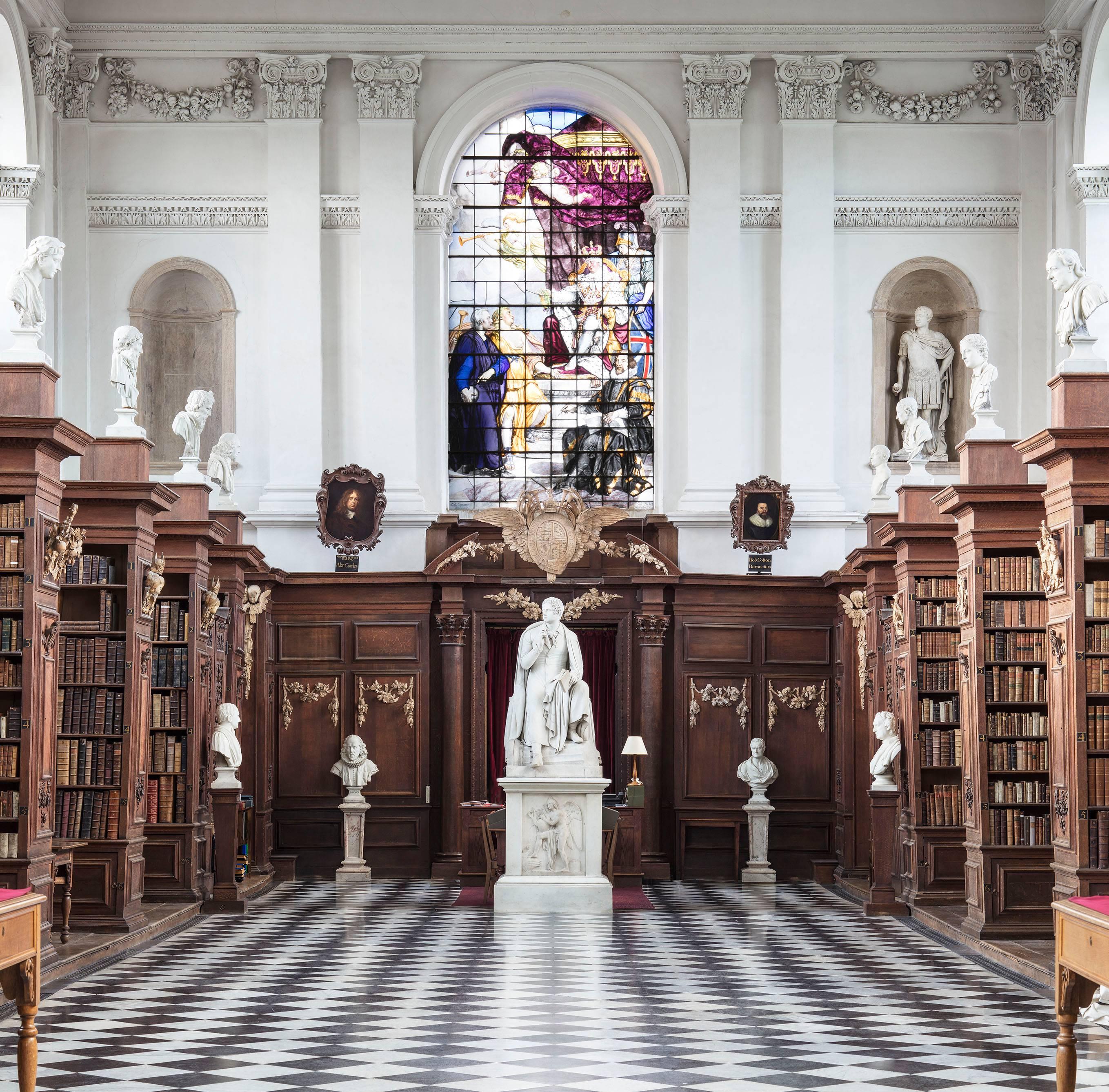 Wren Library, Cambridge, England