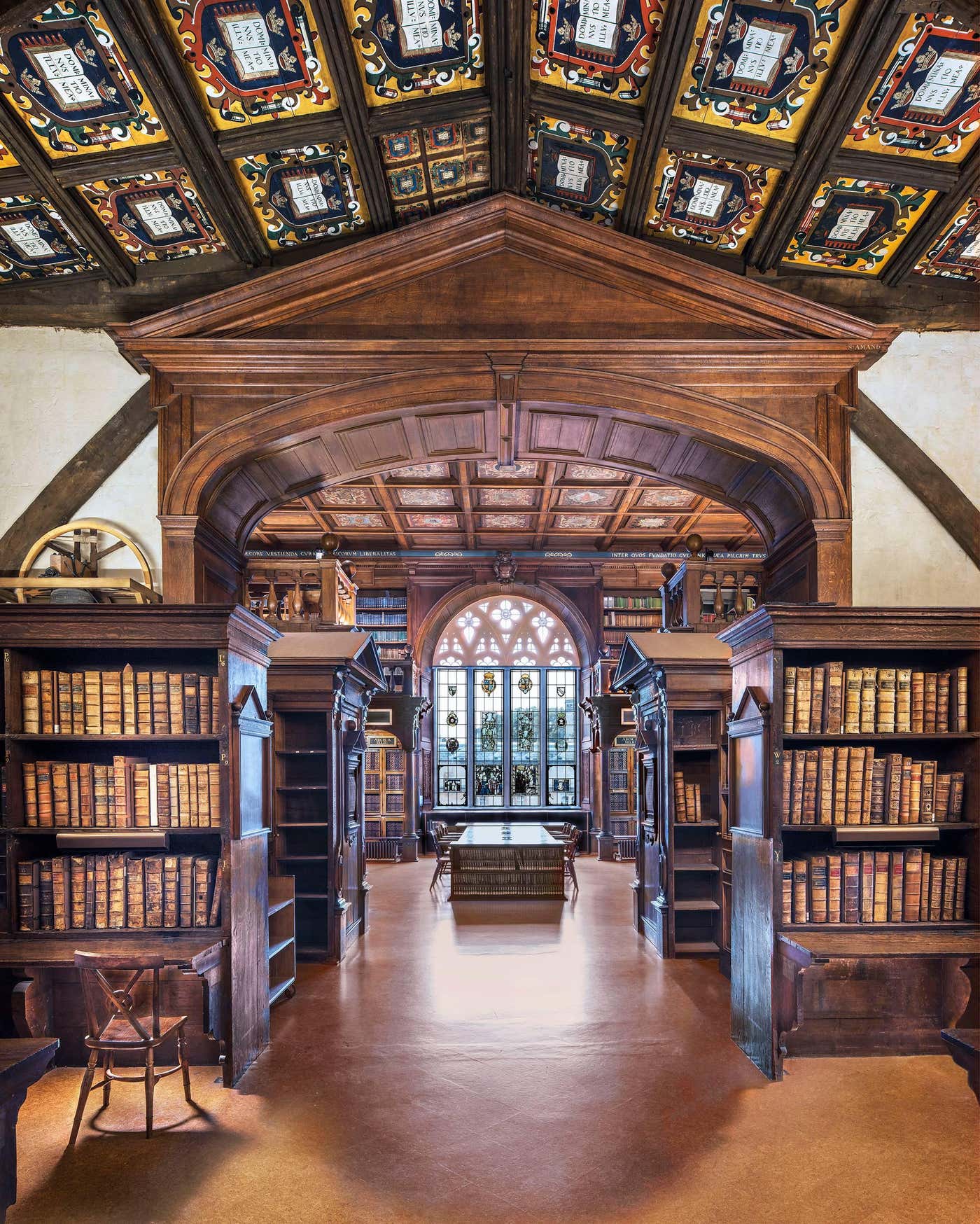 Reinhard Görner - Liberalitas, Duke Humfreys Library, Oxford, England ...