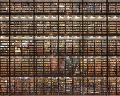 Shining Wall of Books, Yale Beinecke Library, Innenarchitekturfotografie