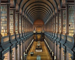 The Long Room, bibliothèque du Trinity College, Dublin, Irlande