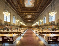 Reinhard Görner : Salle de lecture principale Rose (Bibliothèque publique de New York)