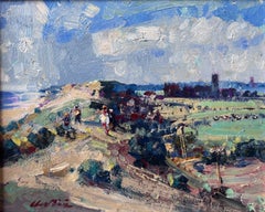 Geoffrey Chatten, Impressionist plein air study of Norfolk