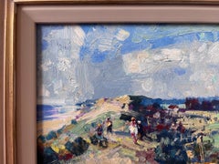 Geoffrey Chatten, Impressionist plein air study of Norfolk