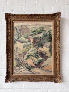 John Smith Willock oil painting, Modern British landscape of Lancashire