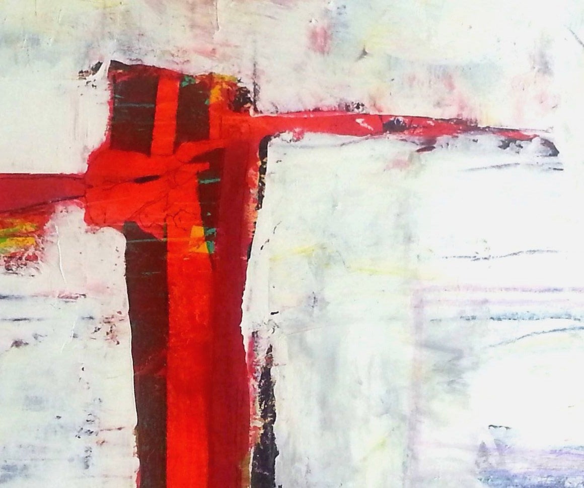 Tracing the void - Painting by Derek Des Islets