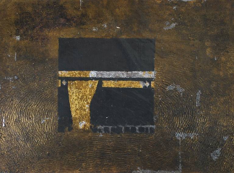 Michael Frary Abstract Painting - The Kaaba (Mecca)