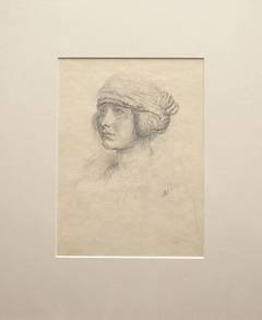 Antique Woman with Turban