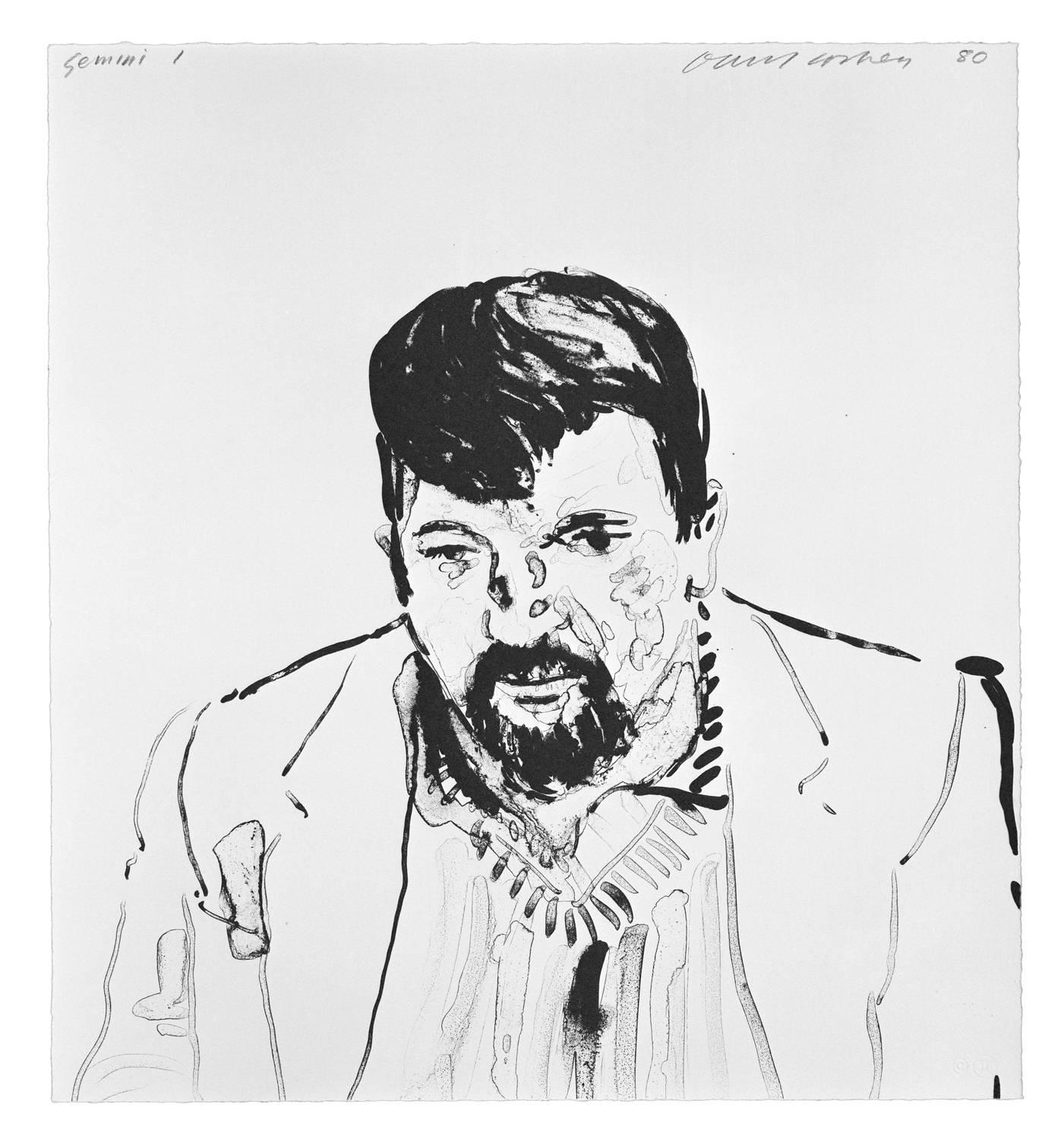 David Hockney Print - John Hockney
