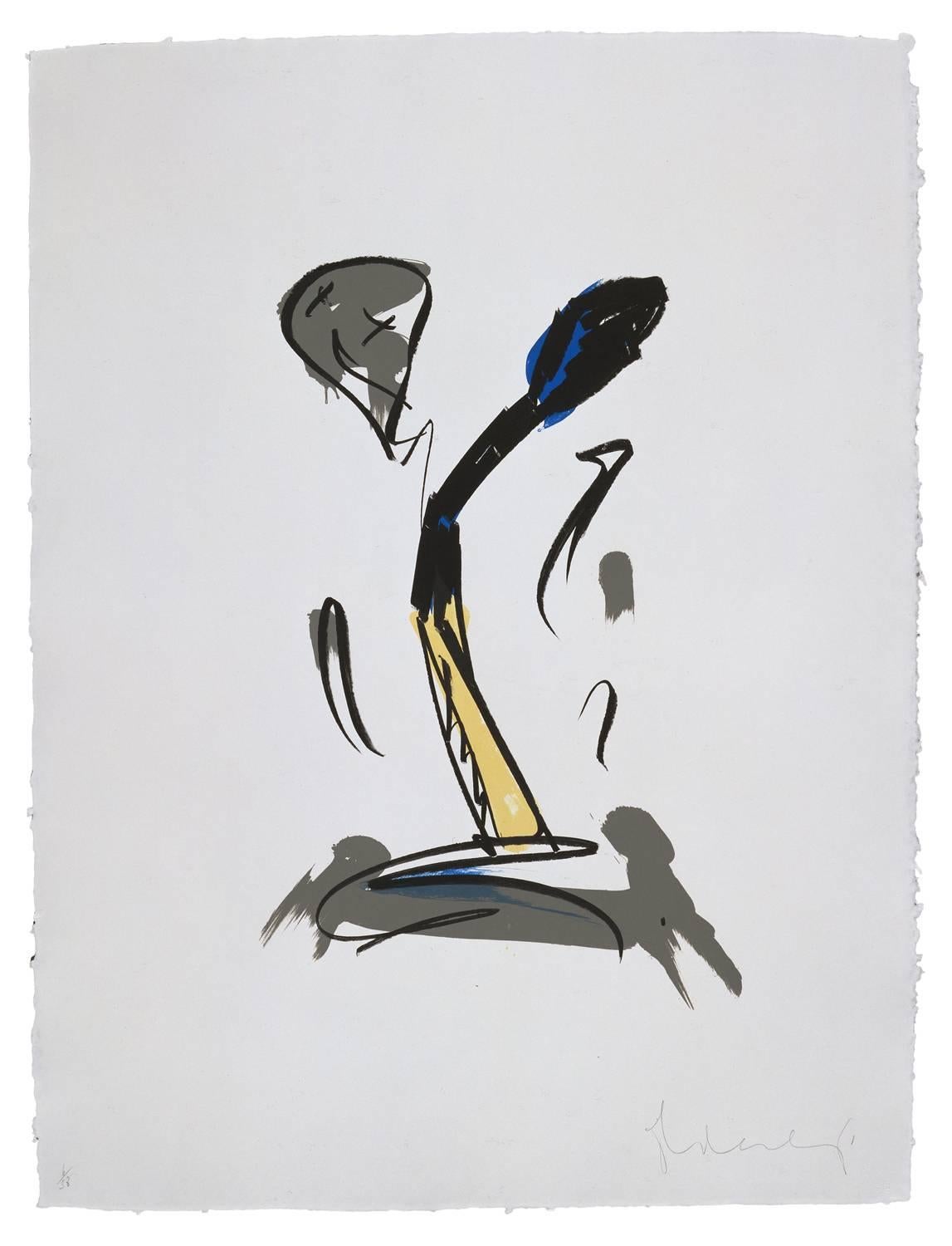 Claes Oldenburg Print - Extinguished Match