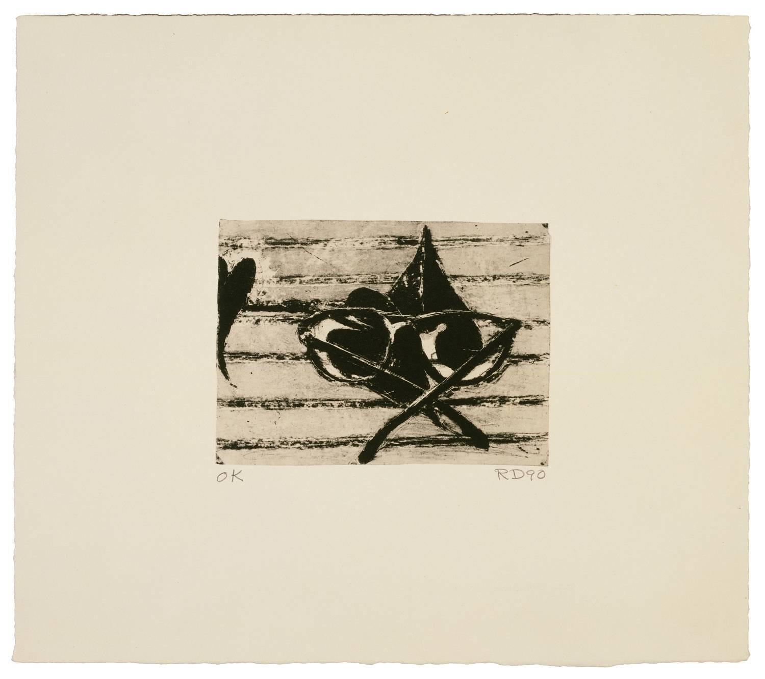 Richard Diebenkorn Print - Untitled