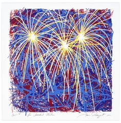 Fireworks for President Clinton