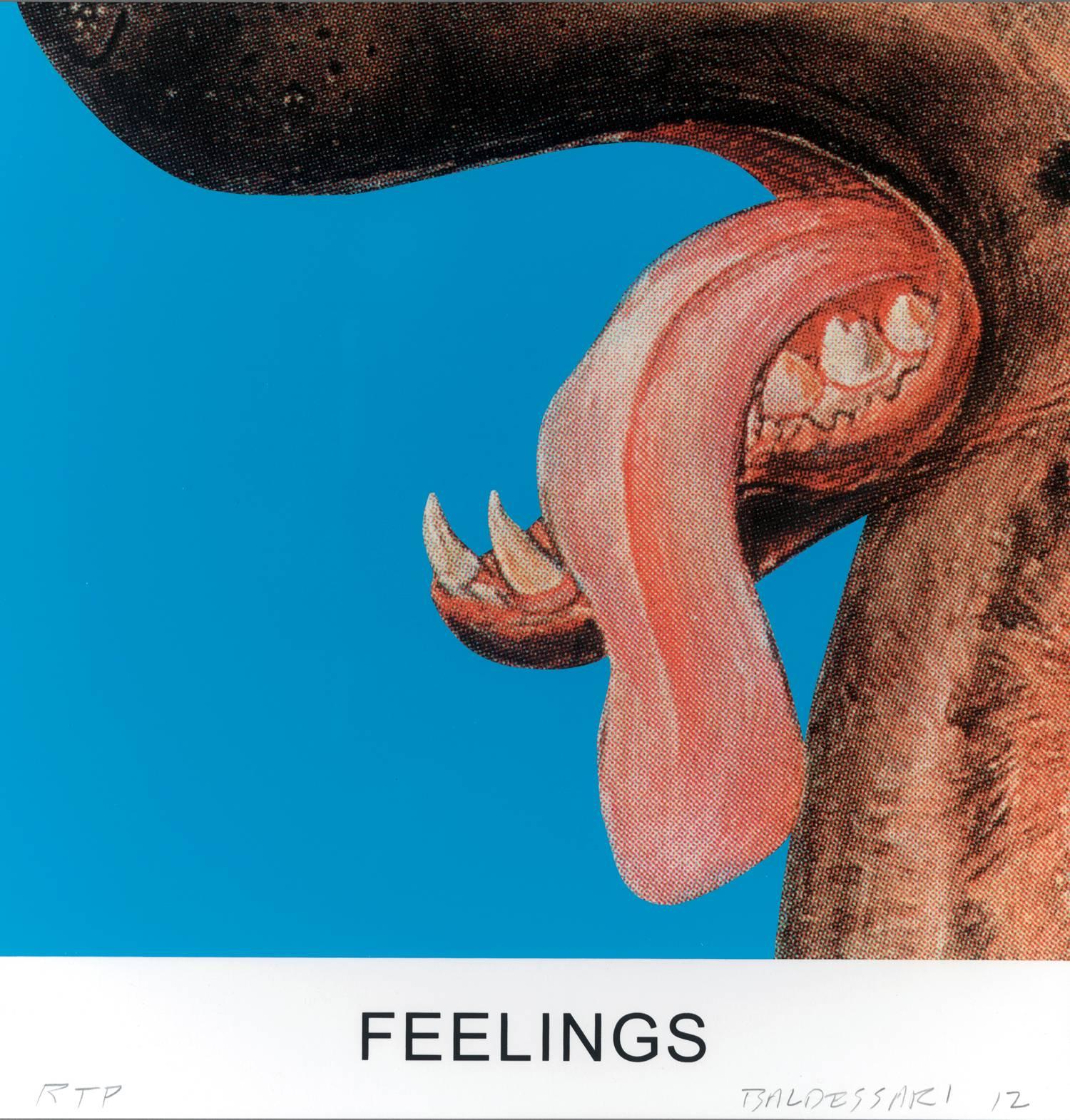 John Baldessari Figurative Print - Double Play: Feelings