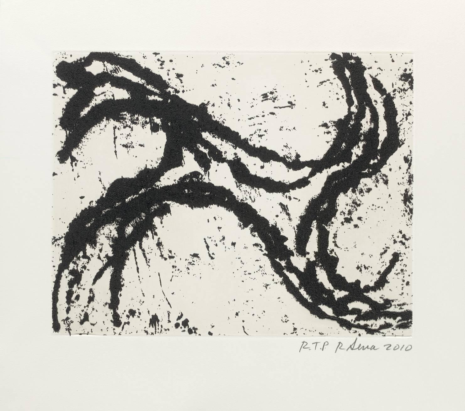 Richard Serra Print - Junction #1