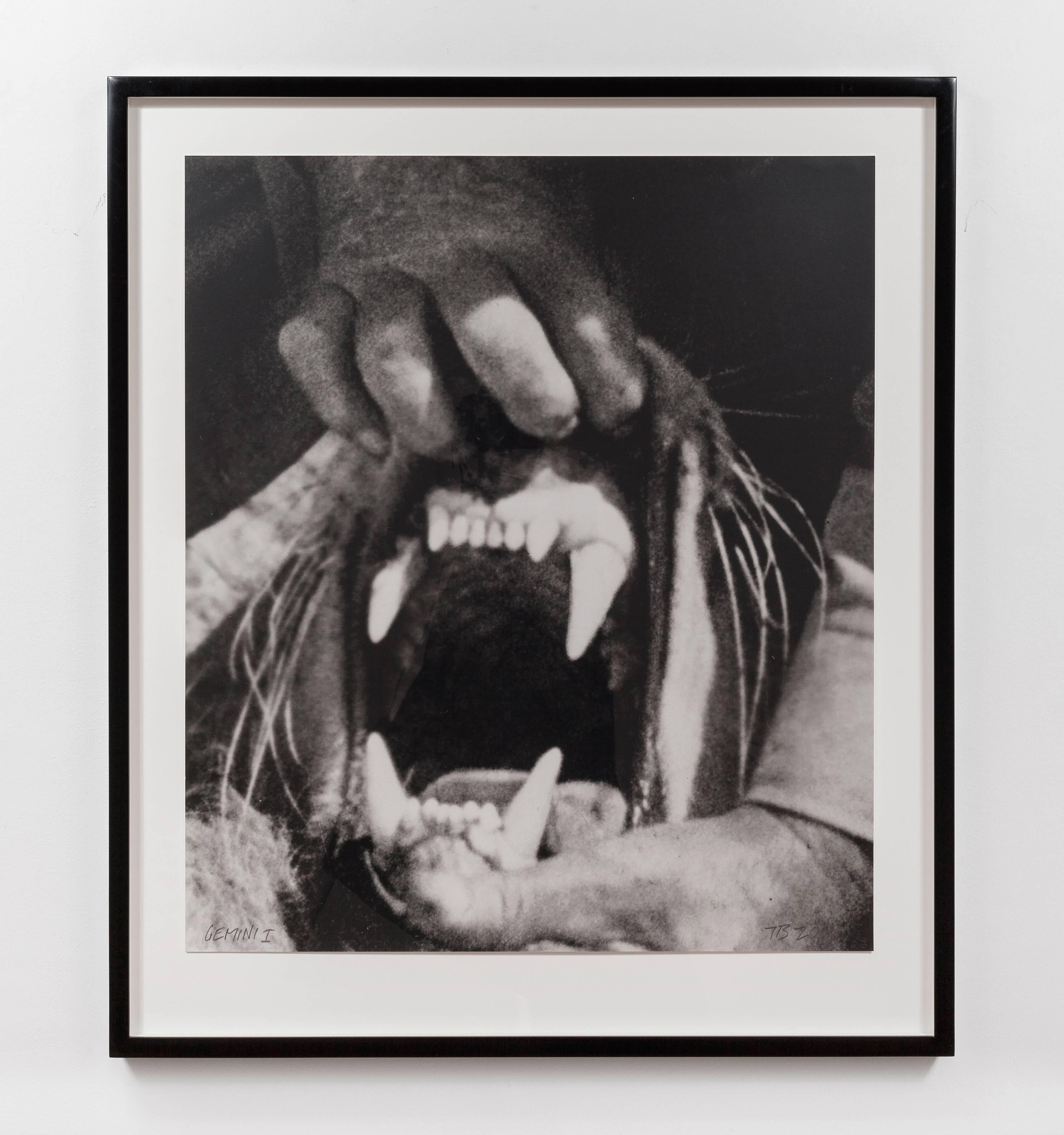 John Baldessari Animal Print - Hands & Feet: Hands, Tiger & Teeth