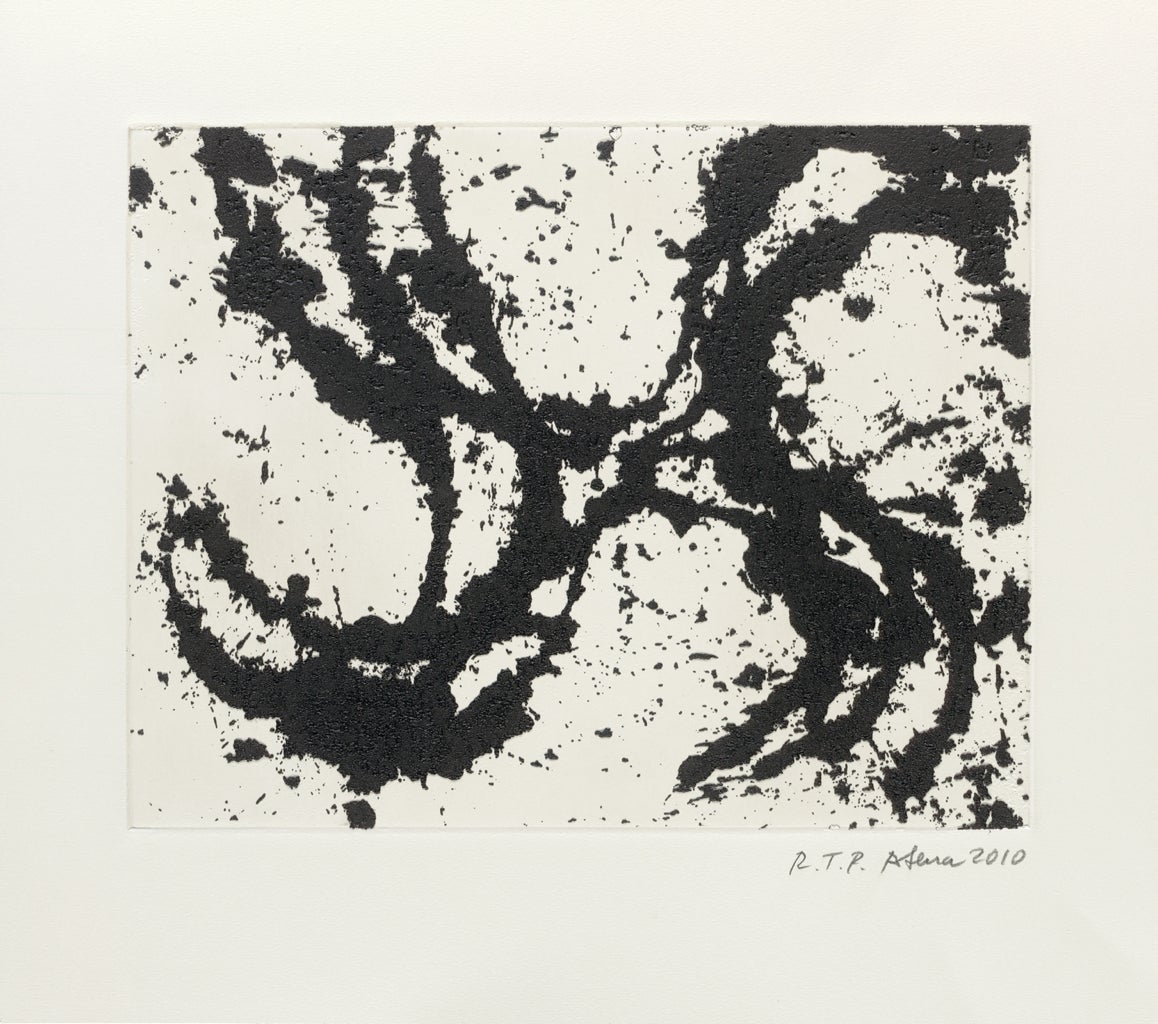 Junction #9 - Print by Richard Serra