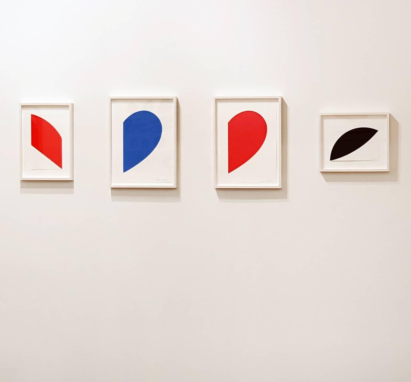 Small Red Curve - Print by Ellsworth Kelly