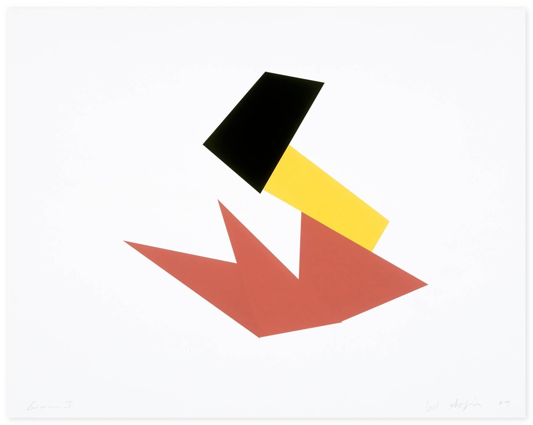 Boat, Bird, Mother and Child (d) - Print by Joel Shapiro