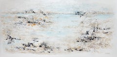 Be Opened Abstract Painting, Acrylic on Linen Canvas, 2010+, 80x120cm