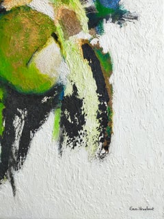 Vitality: Abstract Acrylic Varnish mixed media on Linen Canvas, 120x160cm, 2026