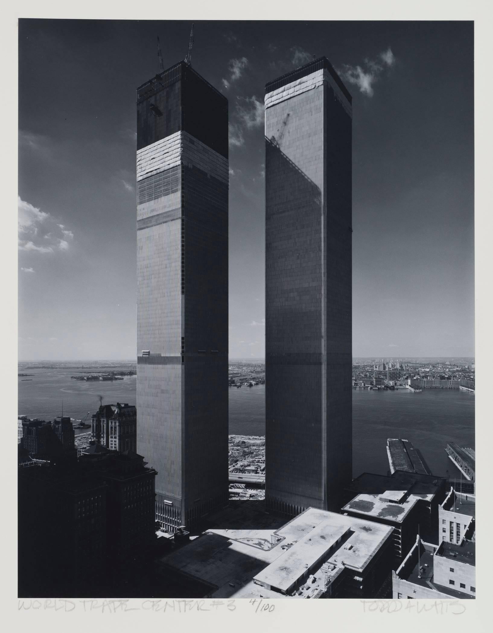 Todd Watts Black and White Photograph – World Trade Center #3