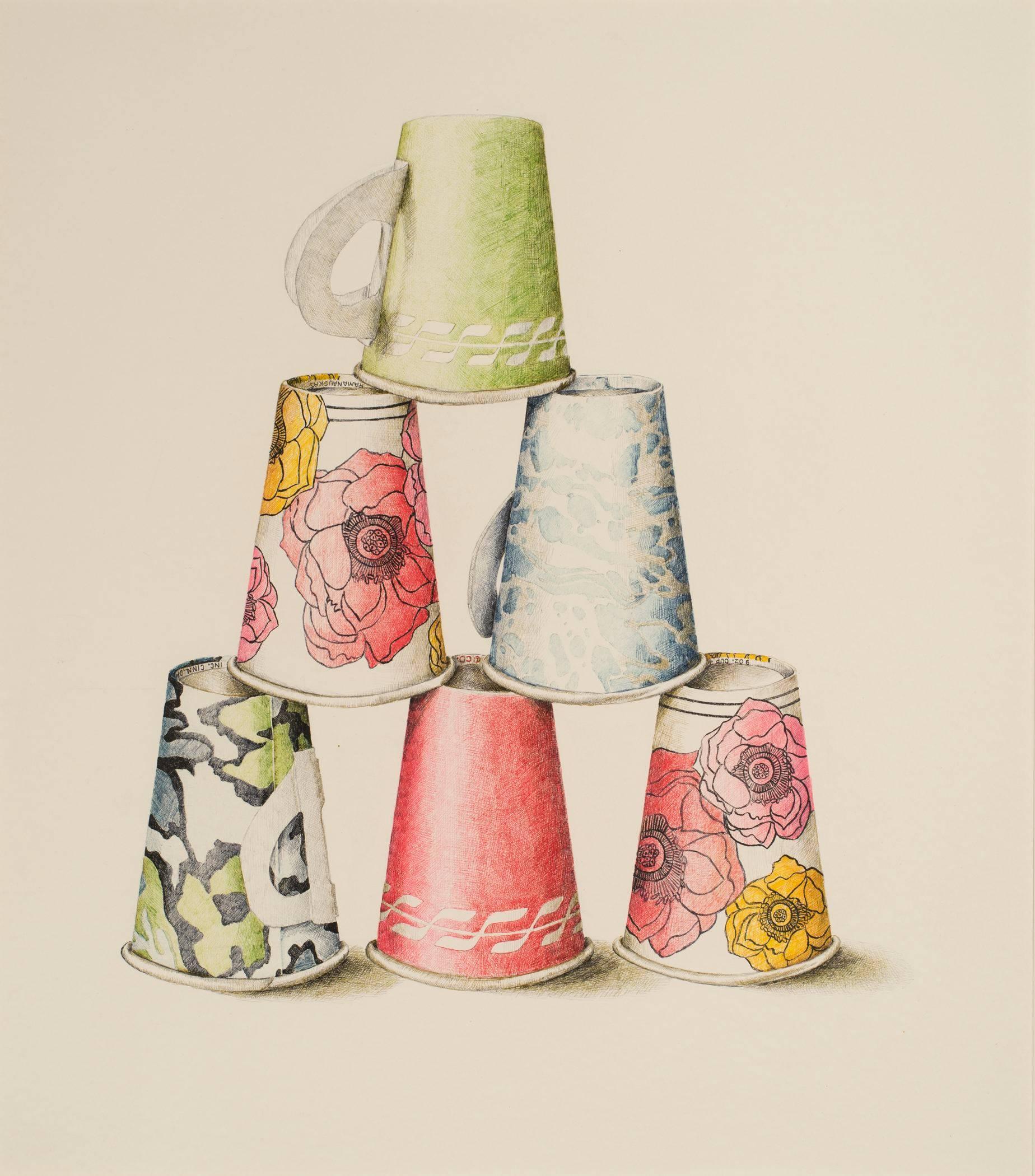 Dalia Ramanauskas Still-Life - 6 Mixed Paper Cups