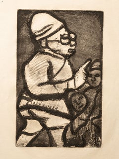 Georges Rouault (1871-1958), The colonial administrator', 1919, Signed