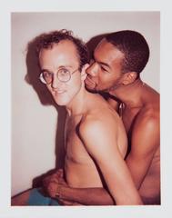 Keith Haring & Juan Dubose Polaroid