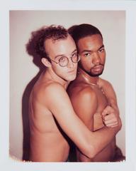 Keith Haring & Juan Dubose Polaroid 