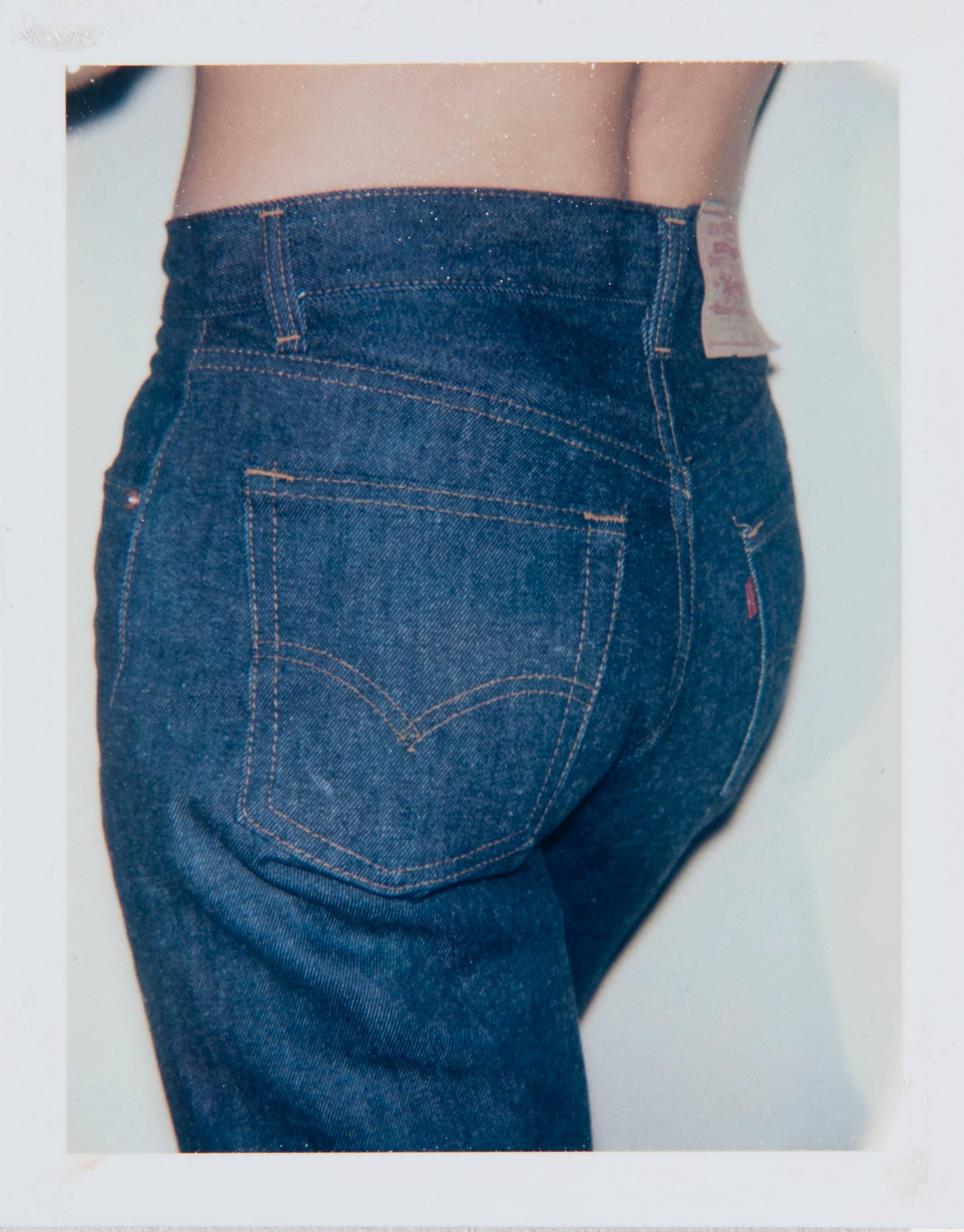Andy Warhol Color Photograph - Levi's Blue Jeans Polaroid