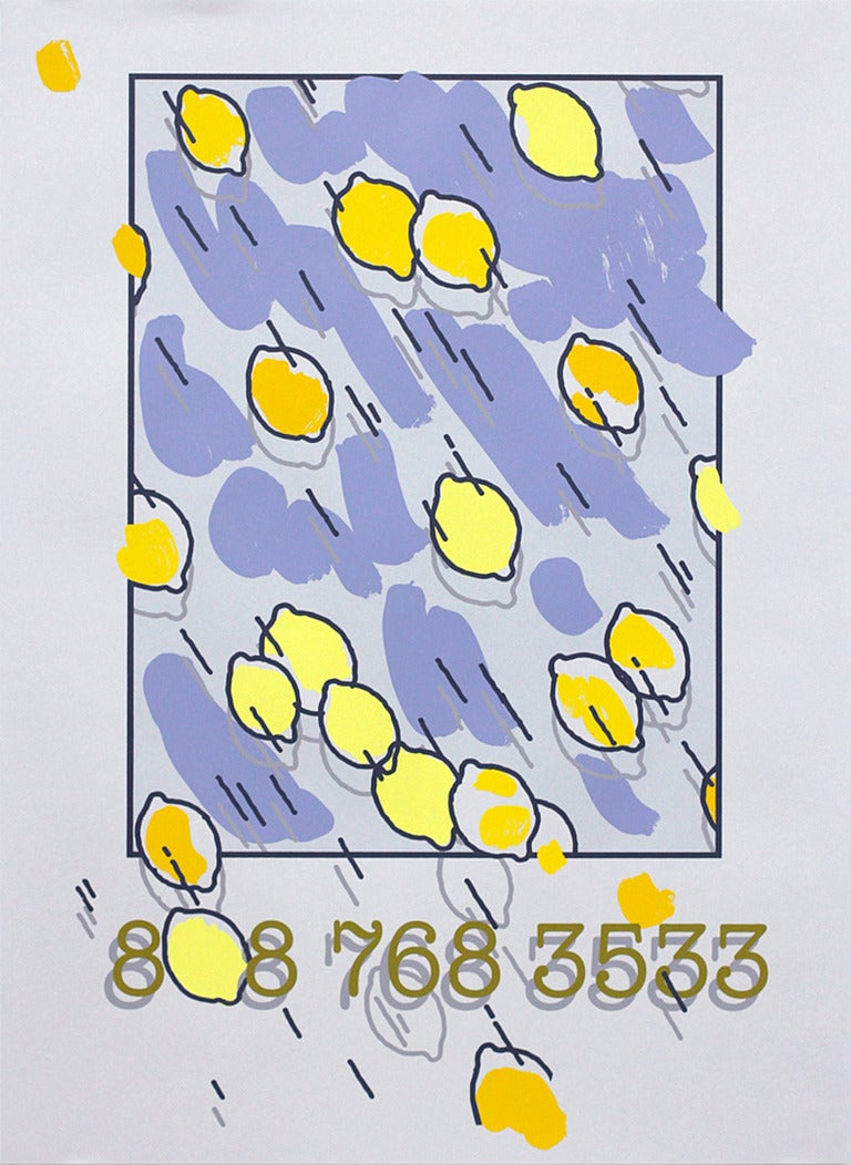 LAABF - Print by Laura Owens