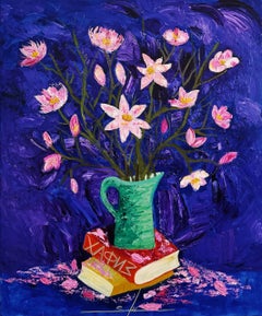 Bouquet, 110x100cm, acrylic on canvas