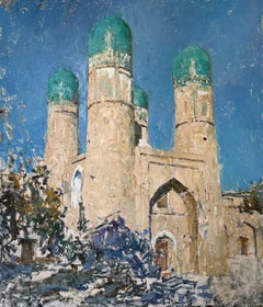 Mezquita, 150 x 120 cm, óleo sobre lienzo