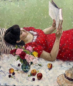 «Picnic», 110 x 90 cm, óleo sobre lienzo