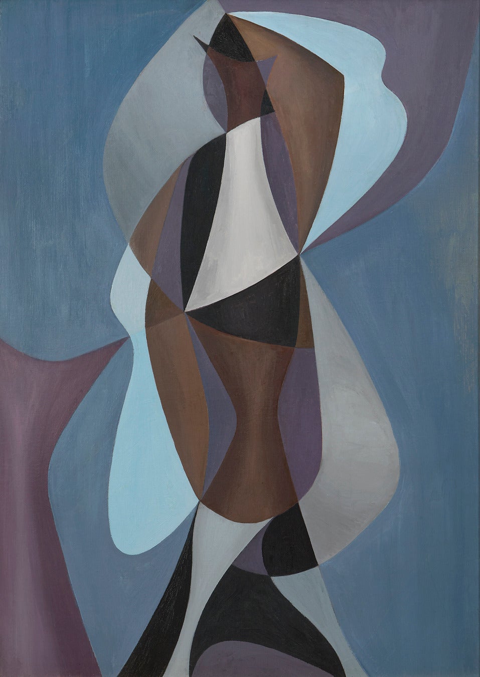 Charles Green Shaw Abstract Painting - Abstract Form I