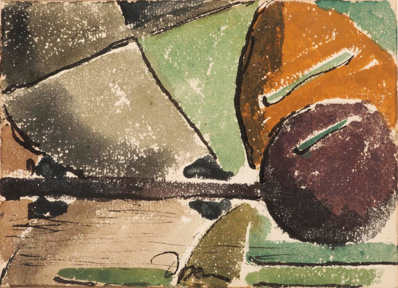 Arthur Dove Abstract Drawing - Landscape II
