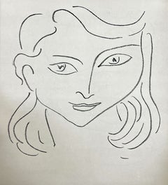 Matisse - "Fleurs du Mal VII" (The Flowers of Evil) 1947 Offset Lithograph