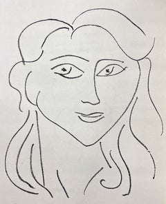 Matisse - "Fleurs du Mal XI" (The Flowers of Evil) 1947 Offset Lithograph